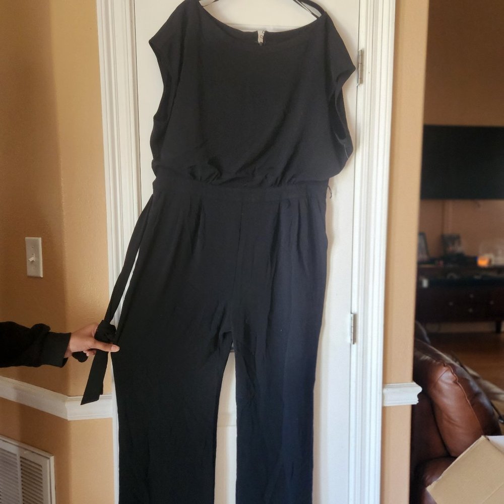 Eliza J Black Jumpsuit